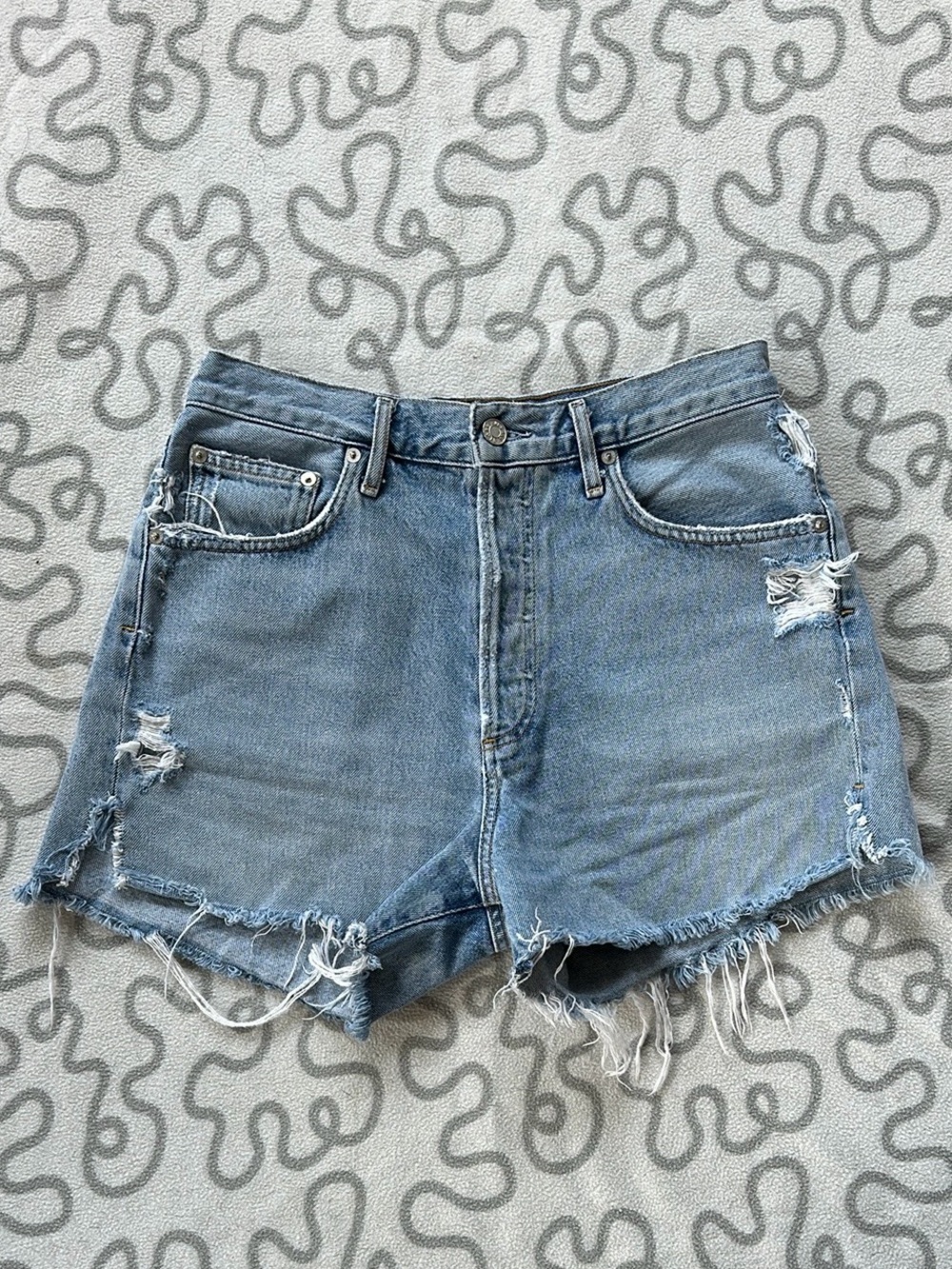 Agolde Dee Shorts in Chimes
